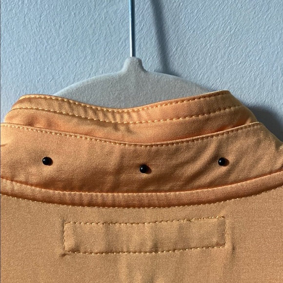 JAMIE Sadock Orange Zippered Polo Golf Tank Top - Picture 5 of 7